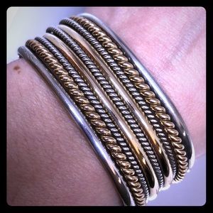 Vintage Wide Sterling Silver -reserved for trade